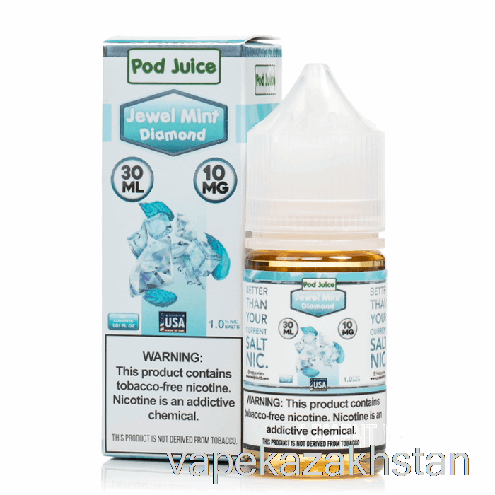 Vape Disposable Jewel Mint Diamond - Pod Juice - 30mL 35mg